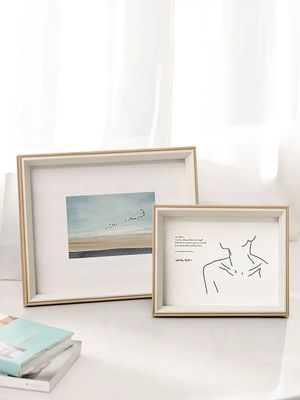 Canvas Support Round Edge Walnut Mdf Frame 21x27.4 21x39 21x50 27.2x37.2 Poster Frame