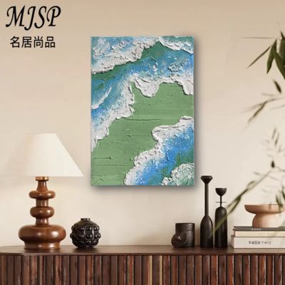 Delicate brushstrokes Rich texture adds depth and realism to your space