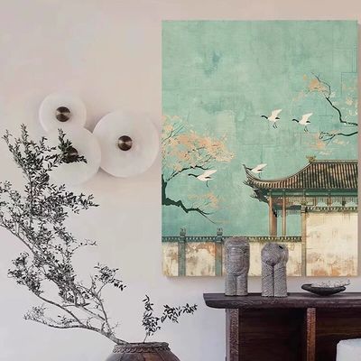 Enhance the artistic atmosphere of your home Colorful Printed Oil Painting for Office and Bedroom