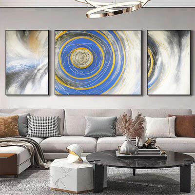 Modern Abstract Style Hand Painted Oil Painting on Canvas - Customized Size and Ready to Hang Wall Art