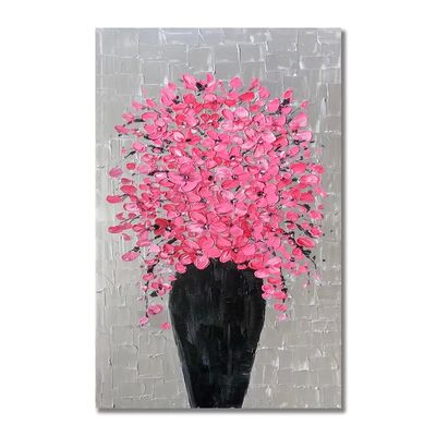 Modern Home Decor Thick Texture Abstract 3D Relief Hand Painted Oil Painting Canvas Wall Art with Customized Size